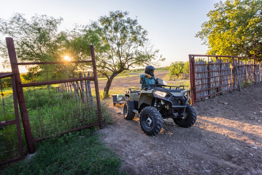 Polaris Sportsman o poder do quadriciclo
